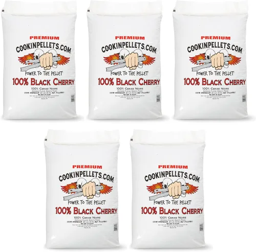 Vista 10 de CookinPellets Pellets de Madera Dura Natural de Manzana Premium y Arce Duro, Humo Dulce Ligero para Parrilla BBQ y Ahumador de Pellets, Bolsa de 40