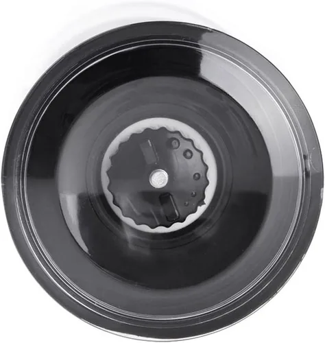 Vista 3 de BlueSnail Manual Grips - Botella de condimento para molinillo de sal y pimienta (5.1 pulgadas, negro)