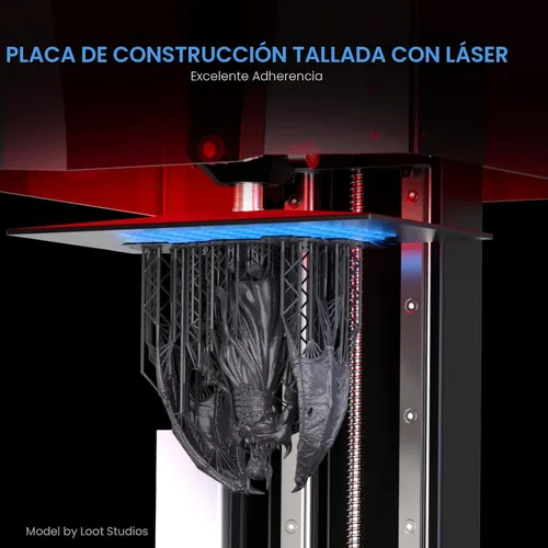 Vista 5 de ELEGOO Saturn 3 MSLA 12K Impresora 3D, Impresora 3D de Resina de Escritorio con LCD Monocromático de 10 Pulgadas, Voxeldance Tango Slicer