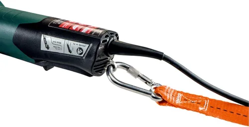 Vista 6 de Metabo Amoladora angular de 4-1/2 pulgadas / 5 pulgadas 11,000 RPM 12 amperios AC/DC interruptor de paleta embrague de seguridad cambio