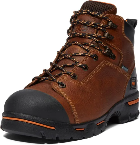 Vista 10 de Timberland PRO Men's Endurance 6 Inch Steel Safety Toe Puncture Resistant Waterproof Industrial Work Boot Negro