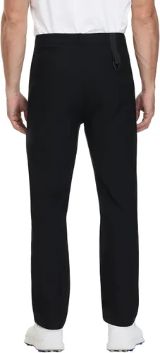 Vista 2 de Pantalones de golf de alta elasticidad para hombre, UPF 50+, transpirables, cómodos, gruesos, rectos, con bolsillos, Negro