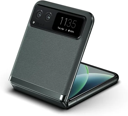 Vista 4 de Motorola Razr 2023 Desbloqueado Hecho para Estados Unidos 8/128 Cámara de 32MP Verde salvia