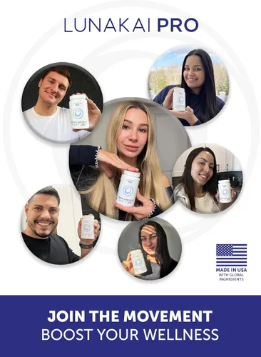 Vista 4 de Lunakai Cápsulas azul de metileno fabricadas en Estados Unidos de grado farmacéutico con vitamina C, B6, B12 – Suplemento diario de apoyo cerebral