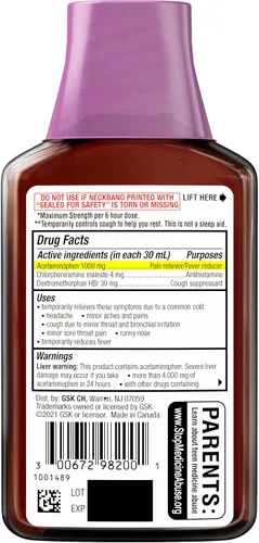 Vista 7 de Theraflu Max Strength - Medicina nocturna contra la gripe para aliviar los síntomas de la gripe con acetaminofeno, dextrometorfano HBr y maleato