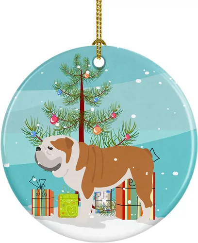Vista 88 de Caroline's Treasures Cavalier King Charles Spaniel - Adorno de cerámica para árbol de Navidad, decoración colgante para el hogar, Navidad, fiestas