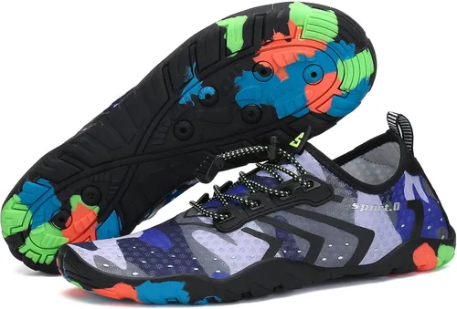 Vista 7 de Seabone Unisex Water Shoes Quick Dry Swim Beach Aqua Shoes for Pool Kayak Surf