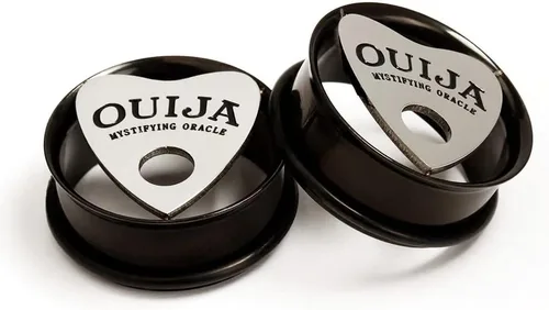 Vista 6 de KUBOOZ OUIJA MYSTIFYING ORACLE - Tapones para los oídos con diseño de túneles de acero inoxidable