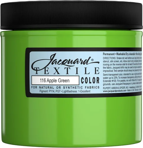 Vista 67 de Jacquard Textile - Juego Exciter de 9 colores – Pintura permanente para tela para ropa, tapicería de muebles, zapatos o bolsas de mano – Juego