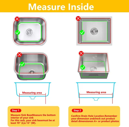 Vista 31 de Protectores de fregadero de cocina de 12 x 11 y 13 x 11 pulgadas, protectores de silicona para fregadero de cocina para la parte inferior del Gris