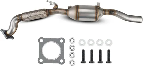 Vista 28 de KAC Convertidor catalítico universal de 2 pulgadas, convertidor catalítico con escudo, 93241,53004 convertidor catalítico de repuesto automotriz