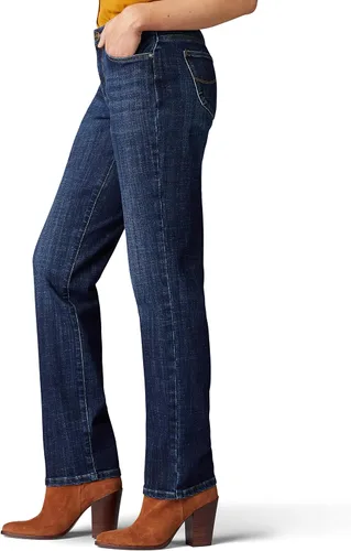 Vista 3 de Lee Jeans de pierna recta de ajuste relajado para mujer, PARENT