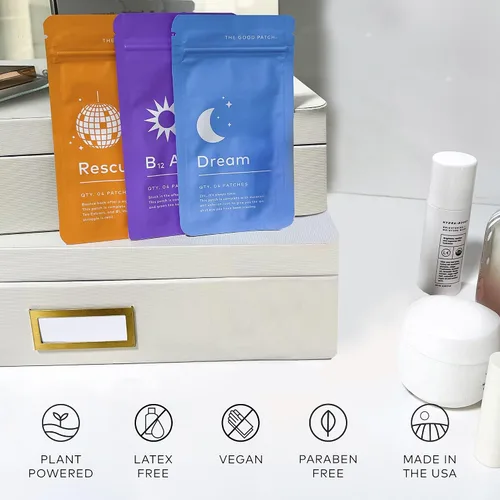 Vista 4 de LA MEND The Good Patch - Parches de equilibrio diario – Awake B12 para energía, rescate para la recuperación y sueño para dormir, alimentado por