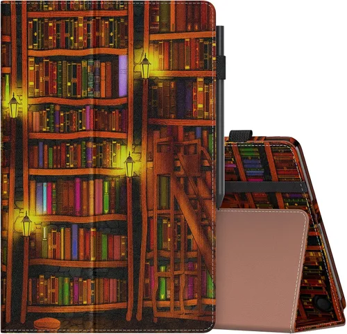 Vista 21 de MoKo Funda para Amazon Kindle Fire Max 11 (13ª generación, versión 2023) de 11 pulgadas, funda plegable delgada con soporte para tableta Fire 11