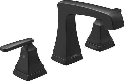 Vista 11 de Delta Ashlyn - Grifo de baño generalizado, grifo dorado de 3 agujeros, conjunto de drenaje de metal Push-Pop, bronce champán 3564-CZMPU-DST