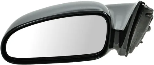 Vista 110 de TRQ Espejo plegable con calefacción eléctrica del lado del conductor con indicador de punto ciego pintura a juego negro liso compatible con Kia