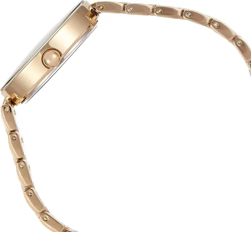 Vista 3 de Anne Klein Reloj de pulsera con esfera de diamante genuino para mujer