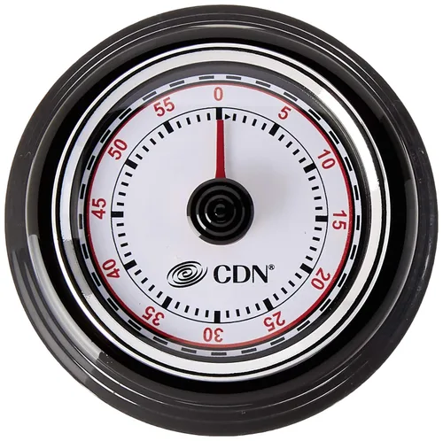Vista 2 de CDN Temporizador Mecánico Compacto de 60 Minutos - Negro, Negro