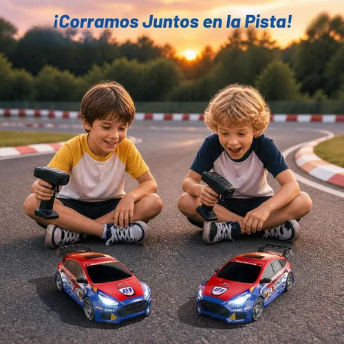 Vista 8 de Axirata RC Drift Car 1:24 Escala Control Remoto Coche de Rally para Niños