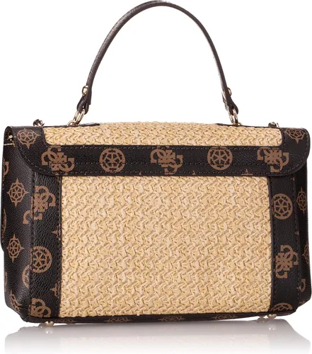 Vista 2 de GUESS Solapa cruzada siempre convertible, Green Tropics Multi