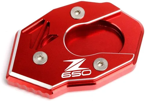 Vista 3 de KAnduo M Motorcycle CNC Aluminium Side Stand Enlarge Extension for Kawasaki Z900 Z650 Z1000 Z800 2010-2022 Z 900 Z 800 Z 650 Z1000r Z1000 Y