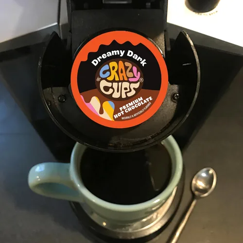 Vista 7 de Perfect Samplers Tazas individuales de chocolate caliente para cafeteras Keurig K Cup, paquete variado, cacao, 30