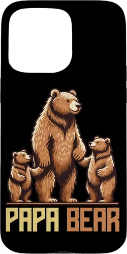 Vista 28 de Papa Bear Lover Father Dad Parent Father's Day Sunglasses Case for iPhone 16