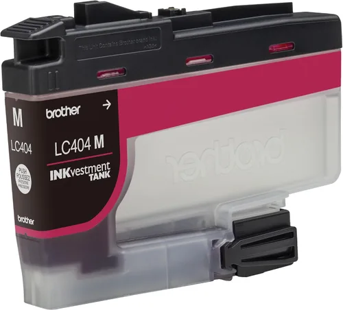 Vista 8 de Brother Cartucho de tinta original LC404M Magenta INKvestment Tank