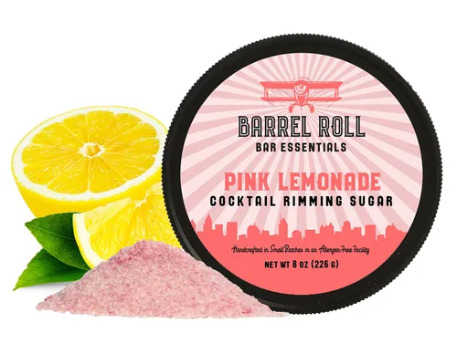 Vista 18 de Barrel Roll Bar Essentials Rimmers para Cócteles - Sal de Acabado para Adornar Bebidas, Sales para Bordear Vidrio - Totalmente Natural - Obsidiana