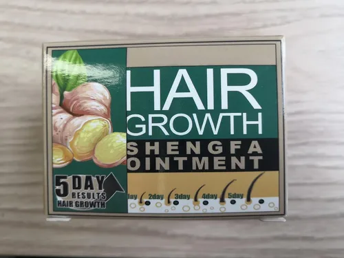 Vista 4 de Jengibre Ungüento para el crecimiento del cabello Crema de tratamiento para el crecimiento del cabello Crema hidratante para el cuero cabelludo