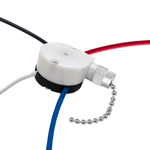 Vista 10 de Zing Ear ZE-208S E89885 - Interruptor de ventilador de 3 velocidades, 4 cables, interruptor de ventilador de techo, interruptor de control de 1