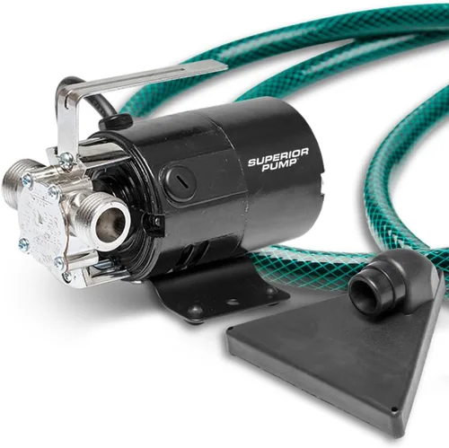 Vista 6 de Superior Pump Bomba de transferencia 90050, color negro