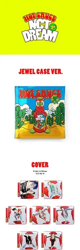 Vista 2 de [3 Regalos] NCT Dream - Salsa picante [caja de joyas] Álbum+póster en el paquete+póster extra plegado (aleatorio)+tarjeta fotográfica extra+máscara