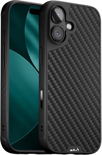 Vista 52 de Mous - Funda para iPhone 15 compatible con MagSafe Limitless 5.0, cuero negro, funda protectora para iPhone 15, funda para teléfono a prueba