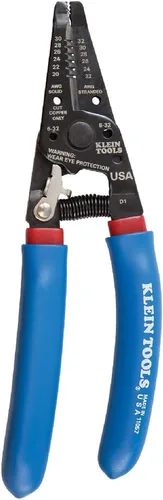 Vista 5 de Klein Tools Pelacables y cortador - 6-12 AWG trenzado y sólido 20-30, trenzado 22-32