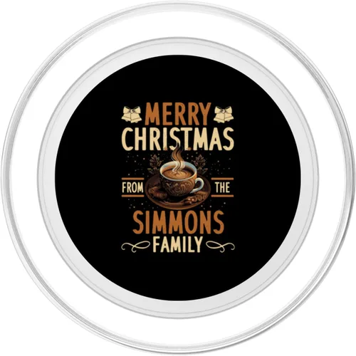 Vista 2 de Simmons Family Christmas Costume Hot Chocolate Matching PopSockets MagSafe PopGrip for iPhone