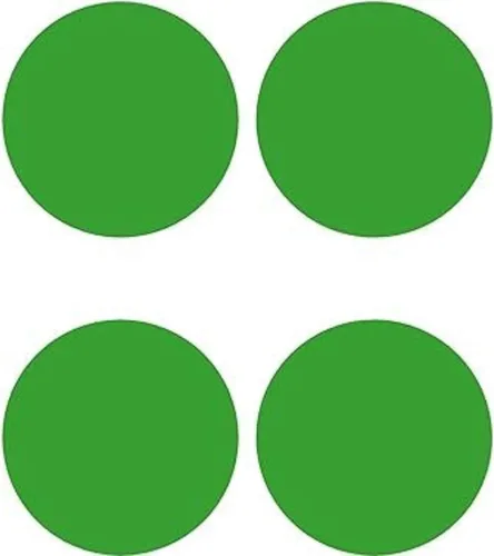 Vista 40 de LiteMark Calcomanías extra pequeñas, puntos de vinilo extraíbles, calcomanías circulares con acabado mate, calcomanías redondas para pared de aula