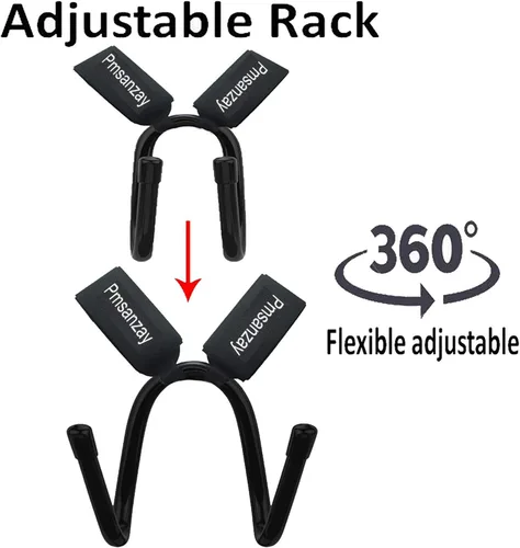 Vista 2 de Pmsanzay Gancho de cubierta, soporte profesional para monopatín, longboard y monopatín eléctrico Universalmente compatible con cualquier mochila