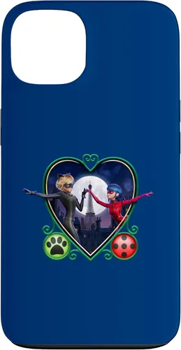 Vista 7 de Miraculous Ladybug and Cat Noir The Movie Heart - Carcasa para iPhone 17