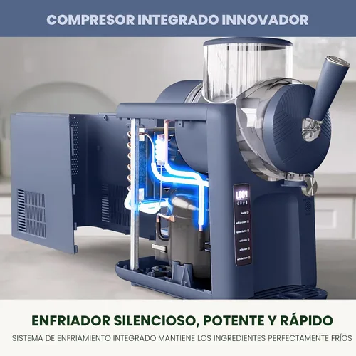 Vista 7 de GreenPan Frost, máquina para hacer helados y máquina para hacer slushies, helado suave, sorbete, margaritas, batidos, yogur helado, sin necesidad