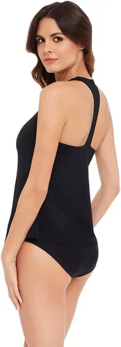 Vista 4 de MagicSuit Traje de baño de mujer sólido Taylor Underwire Bra Copa extraíble Tankini Top Separado