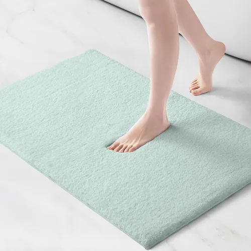 Vista 14 de Madison Park Alfombra de Baño Antideslizante, Tapete de Felpa Lujoso, Absorbente, Secado Rápido, Diseño de Spa, Decoración de Baño Marshmallow, Crema