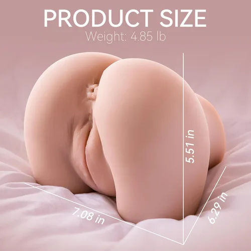 Vista 2 de Muñeca sexual para hombres, juguetes sexuales masculinos – 7 modos de vibración, muñeca sexual para adultos, masturbador masculino con vagina