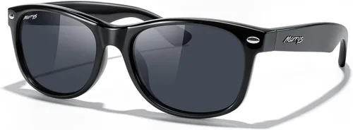 Vista 3 de MERRY'S Lentes de sol polarizados unisex para hombres y mujeres, lentes de sol polarizados vintage, lentes de espejo