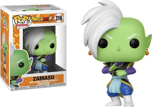 Vista 3 de Funko Pop! Animación: Dragon Ball Super - Figura coleccionable de Zamasu