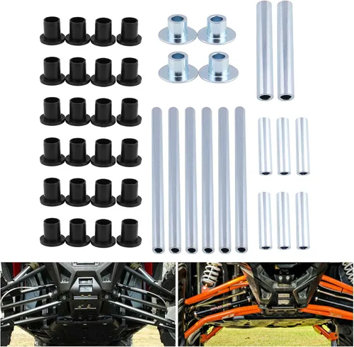 Vista 7 de RYANSTAR RACING Kit de reemplazo de buje de brazo de control de brazo A resistente compatible con Polaris Ranger XP 800 2010-2014 reemplaza