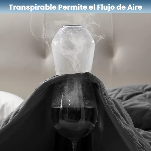Vista 3 de SLEEP ZONE Protector de Colchón Impermeable Almohadilla Twin Lavable a Máquina, Cubrecolchón Transpirable con Bolsillos Profundos, Uso en Todas