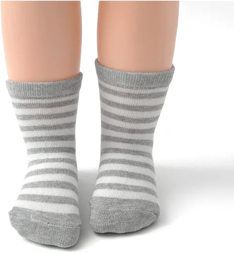 Vista 3 de Yenzat Calcetines antideslizantes con agarre para bebés, niños y niñas, Boys