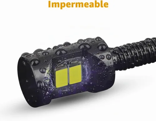 Vista 5 de Linkstyle 4 piezas luces LED de matrícula de 12V, lámpara de tornillo de etiqueta de matrícula de 8000K, impermeable, luces de bombilla LED
