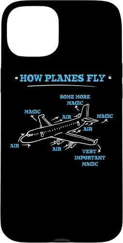 Vista 9 de Regalo de avión para pilotos y nerds de aviación - Funda Wie para iPhone 17